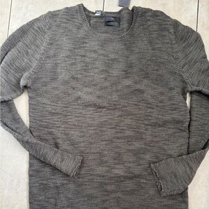 Tiger of Sweden Charcoal Knit Pullover size x large excellent condition long